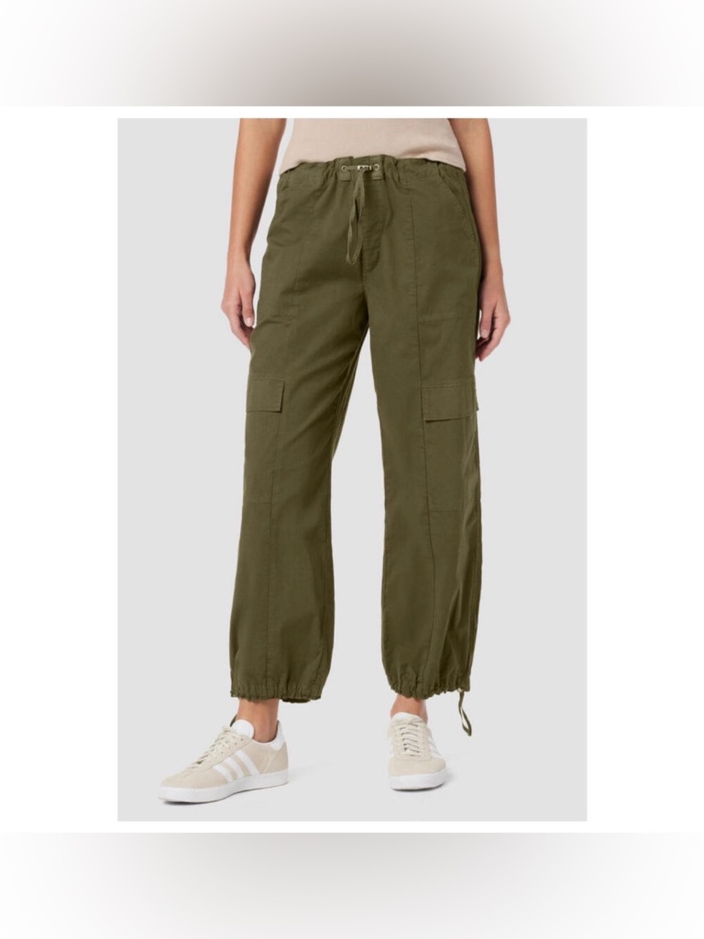 Hudson Jeans Stretch Cotton Parachute Cargo Pants